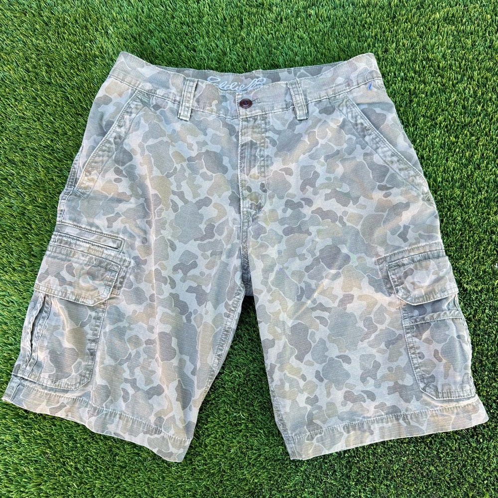 Camo cargo jorts
